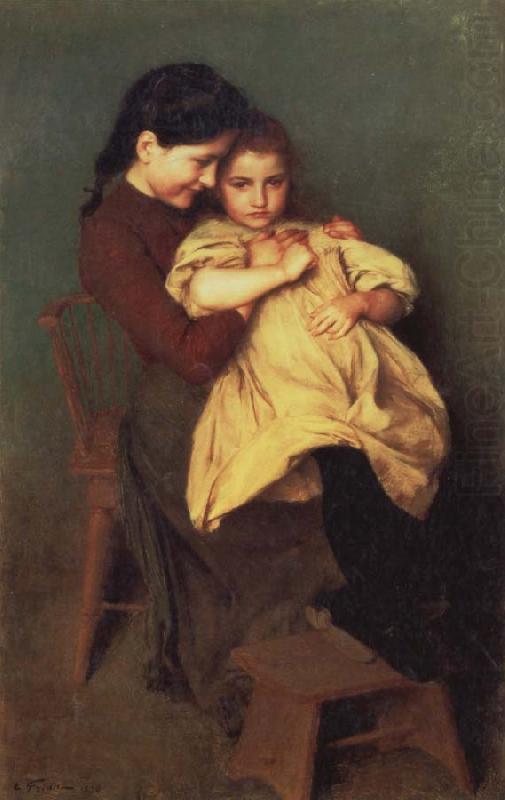 Emile Friant Chagrin d-Enfant china oil painting image